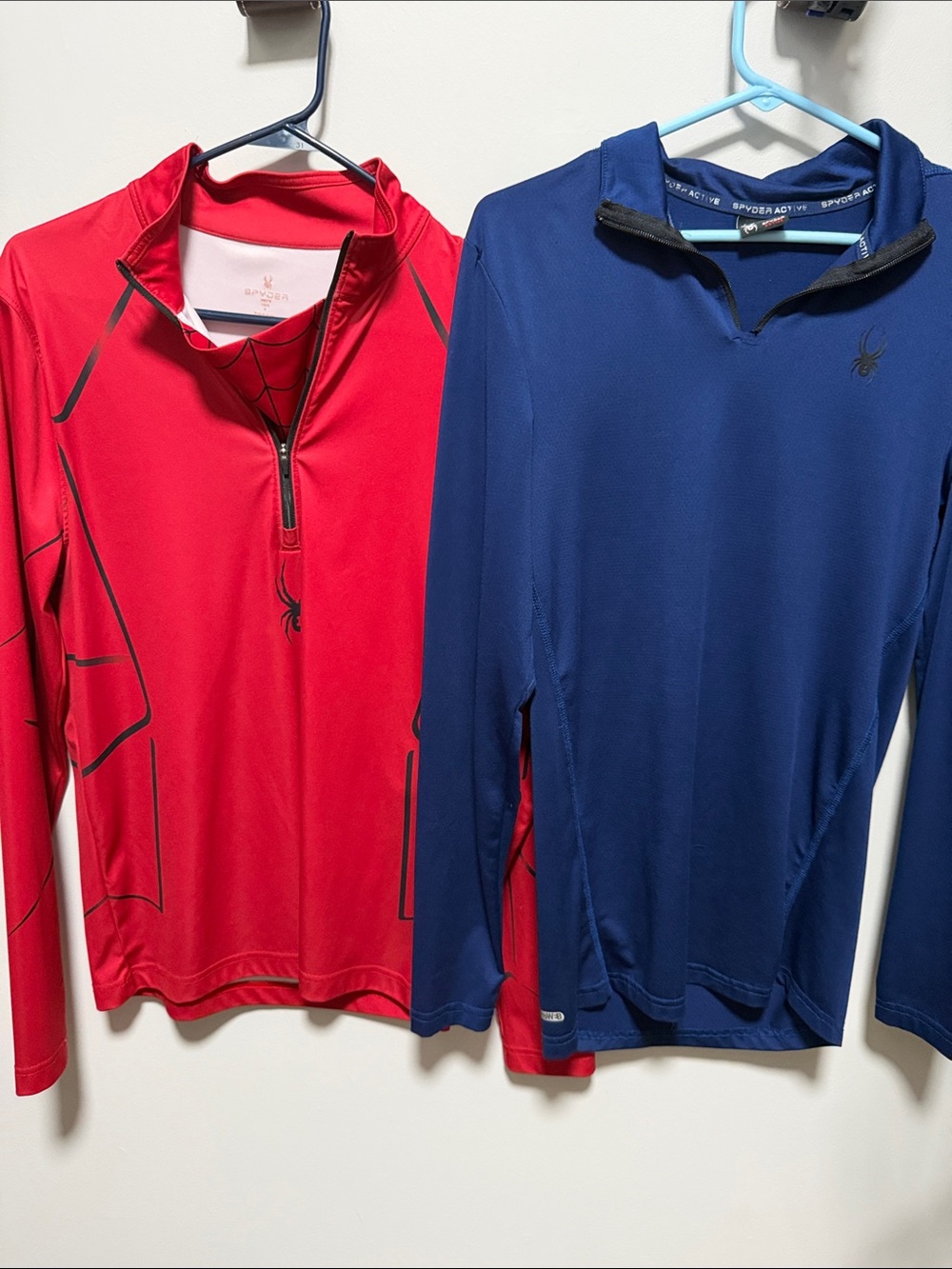 Spyder Red Spider Graphic and Blue Athletic Jerseys- small